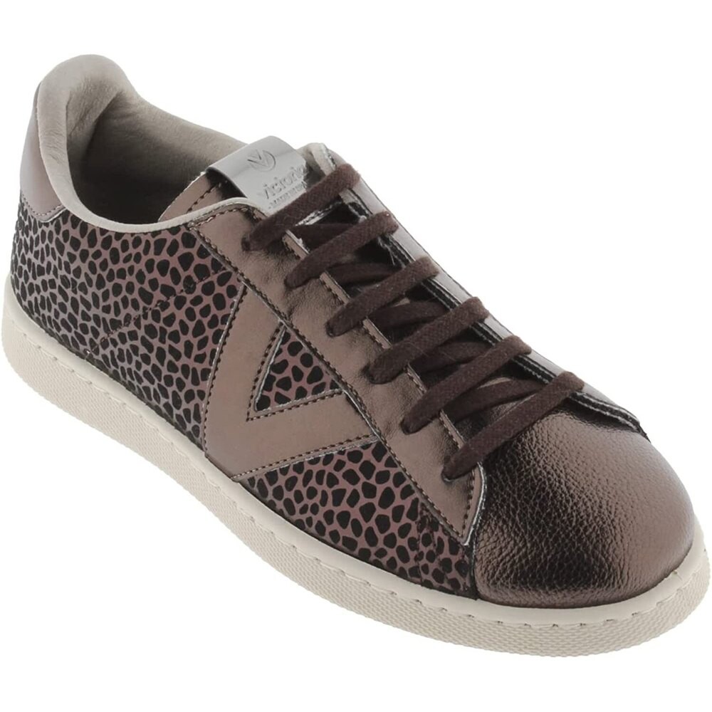 

Кроссовки Victoria Metallic Animal Print, коричневый