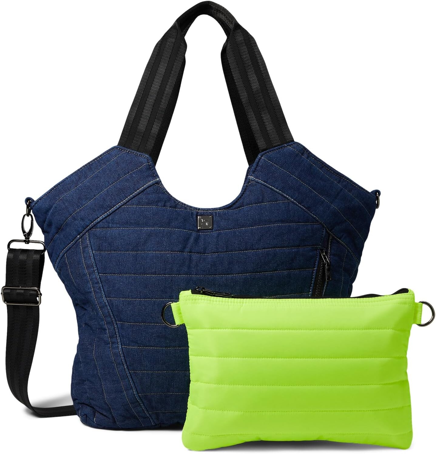 

Сумка THINK ROYLN Puzzle Tote, цвет Stone Washed Denim