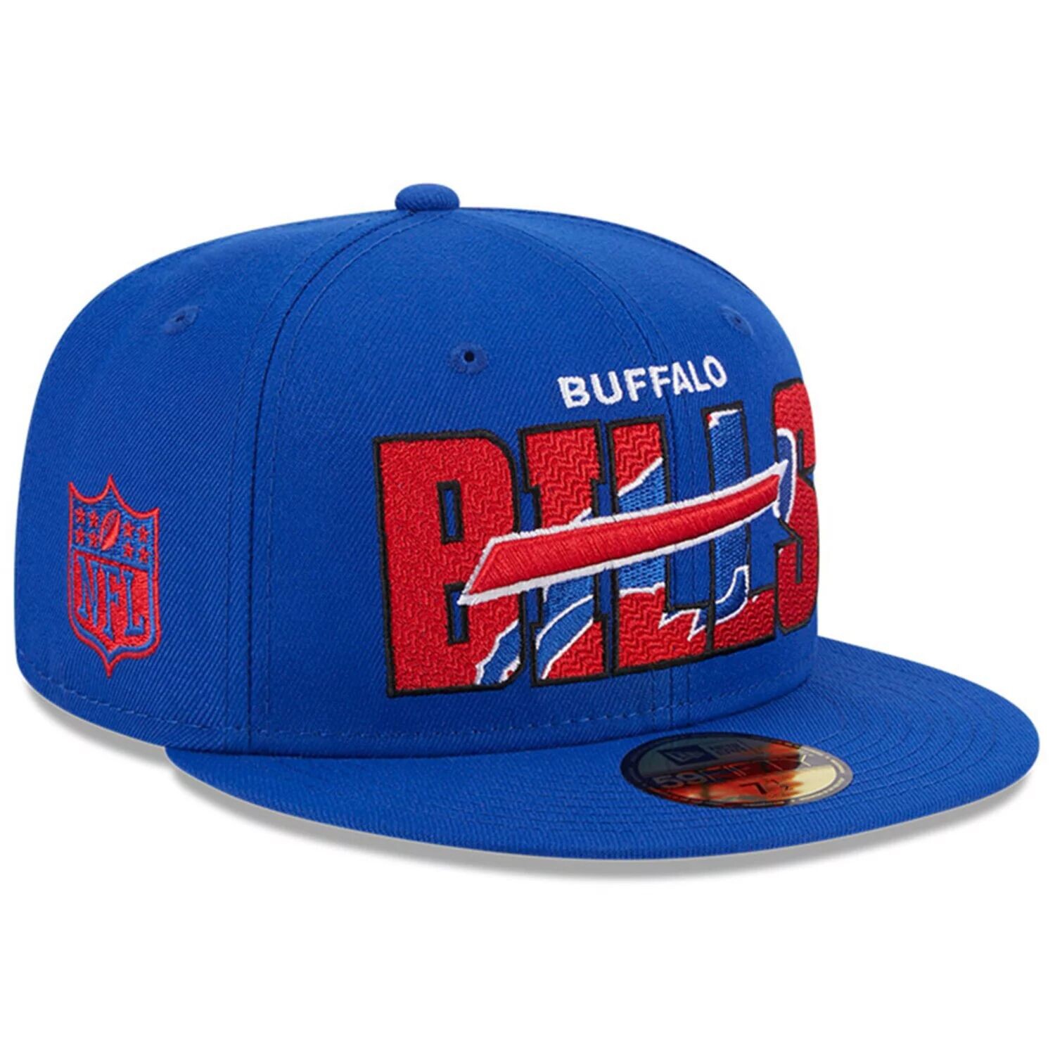 

Мужская облегающая шляпа New Era Royal Buffalo Bills 2023 NFL Draft 59FIFTY