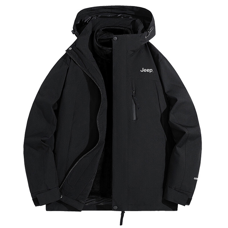 

Куртка унисекс Jeep, цвет Dark Gray/Phantom Black