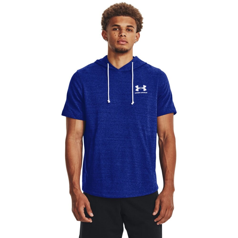 

Худи Under Armour Rival Terry LC Short Sleeve, синий
