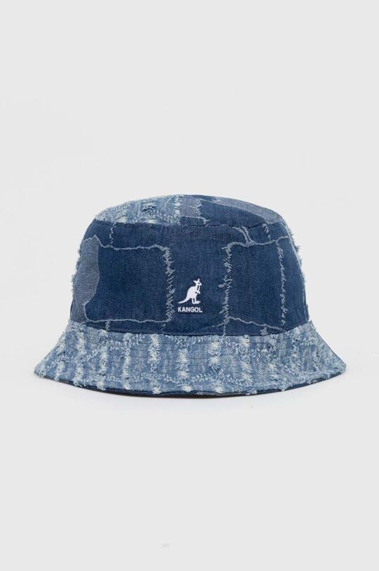 

Панама из хлопкового денима Mashup Kangol, синий