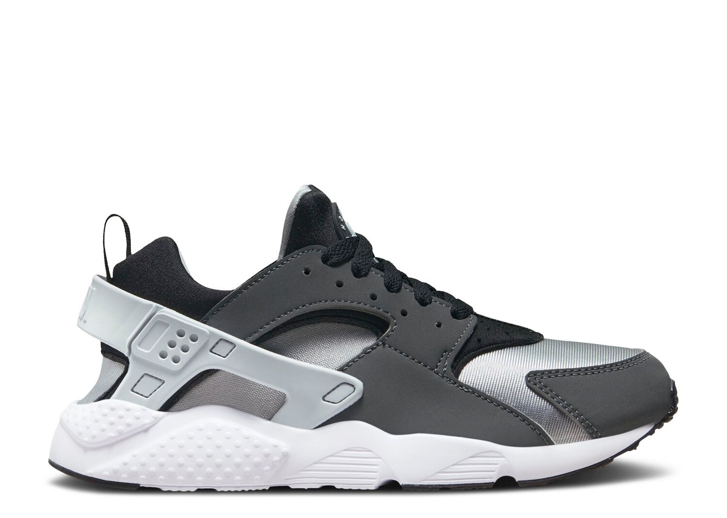 

Кроссовки Nike Huarache Run 2.0 Gs 'Black Iron Grey', черный
