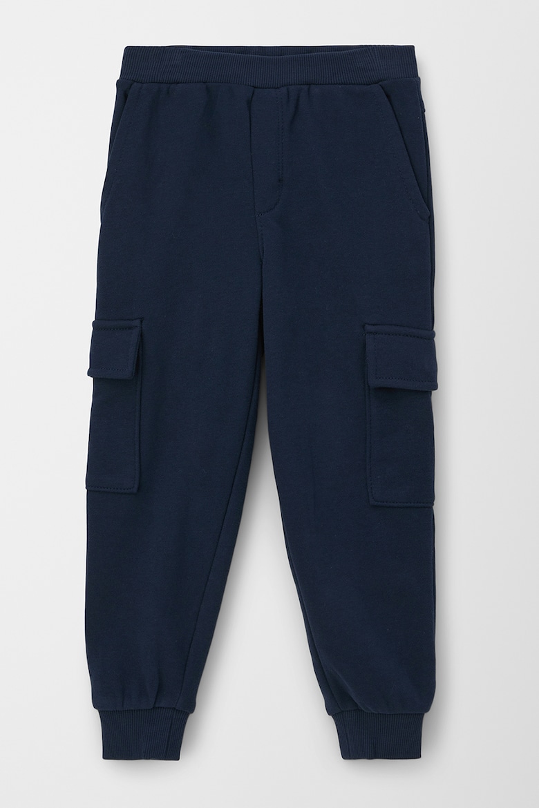 цена Спортивные брюки-карго из хлопка S Oliver, синий