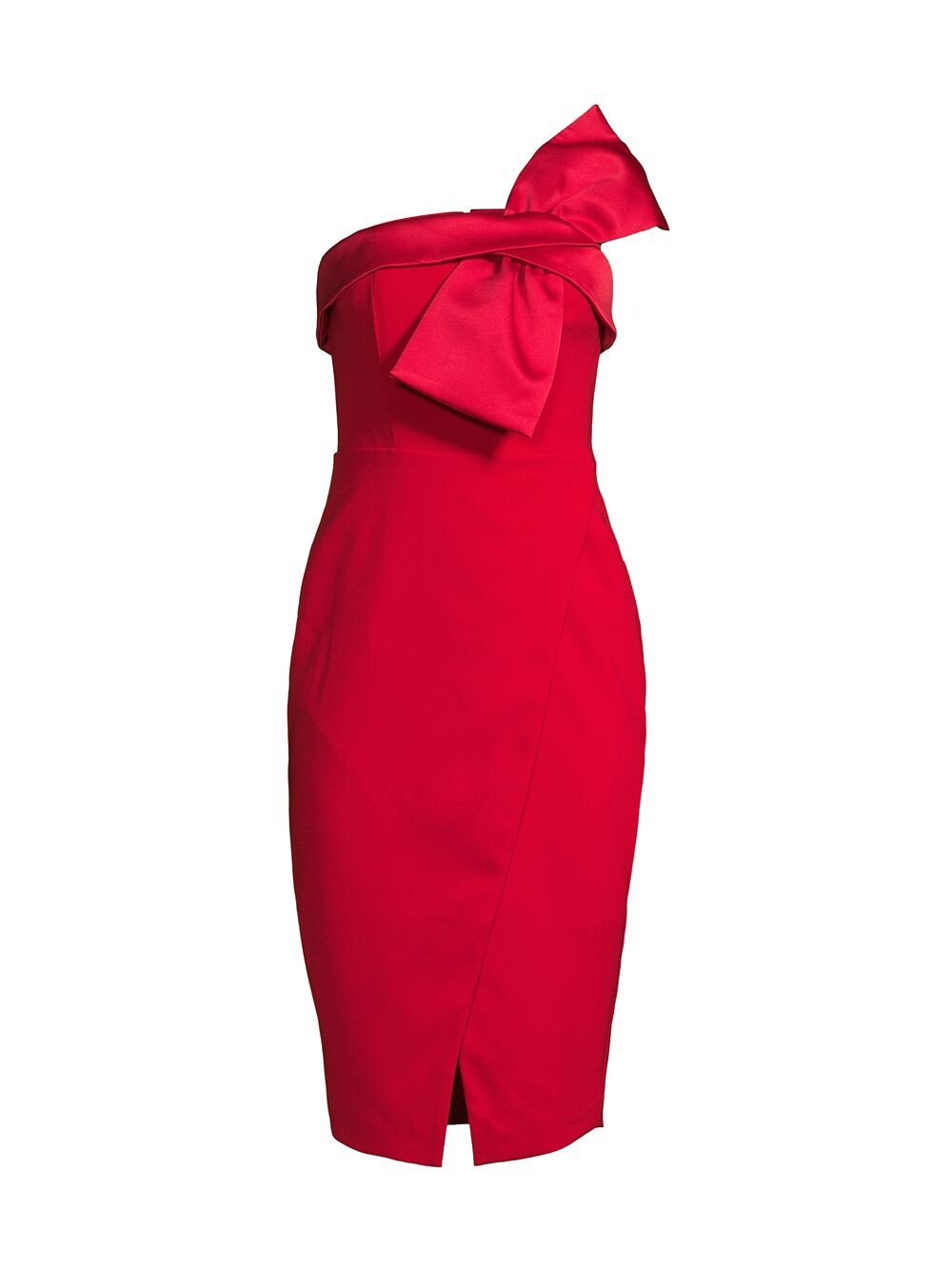 

Платье миди с запахом и украшением Emily Bow Lavish Alice, красный