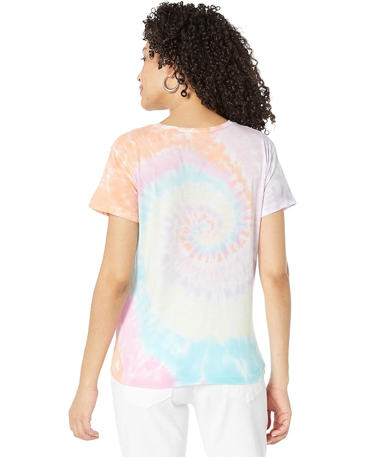 

Футболка Chaser New York Recycled Vintage Jersey Crew Neck Everybody Tee, цвет Glow Tie-Dye