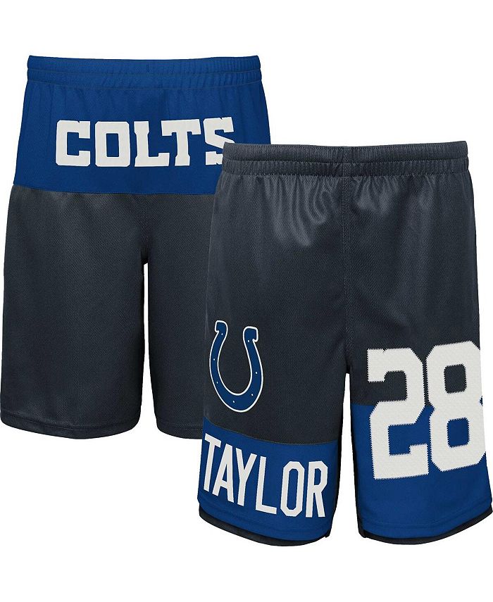 Шорты Big Boys Jonathan Taylor Navy Indianapolis Colts с именем и номером игрока Outerstuff, синий шорты ссм шорты игрока hp tacks 9550 pants jr nv