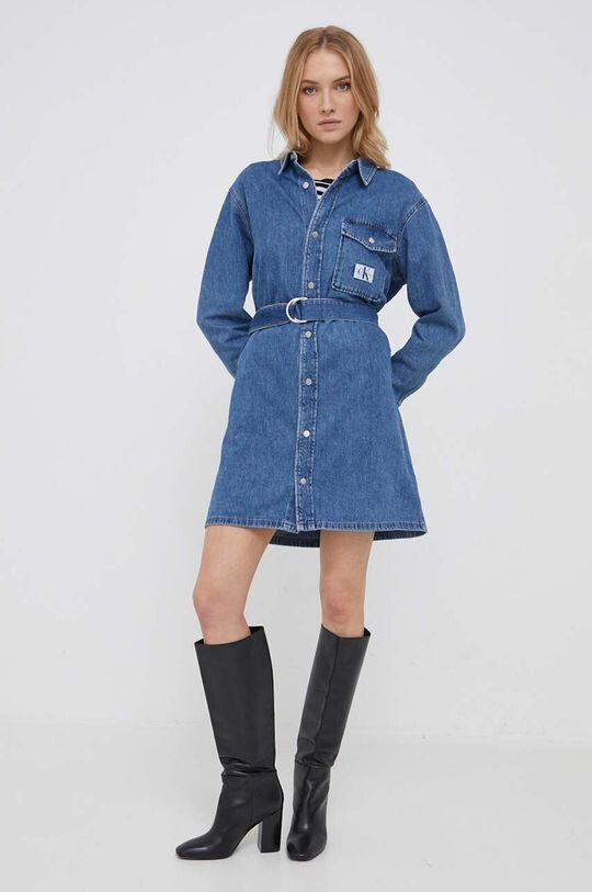 

Джинсовое платье Calvin Klein Jeans, синий