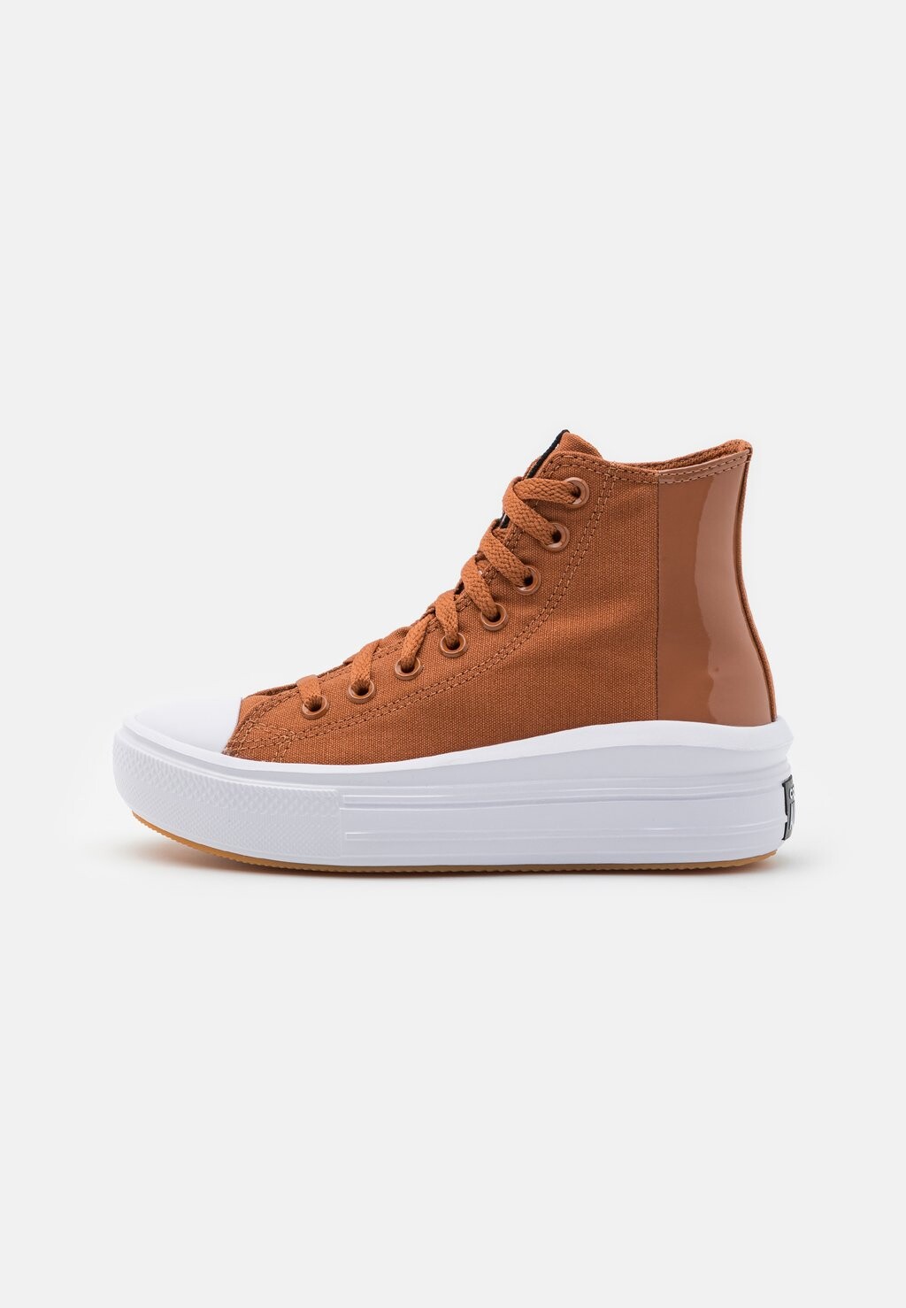 

Высокие кроссовки CHUCK TAYLOR ALL STAR MOVE PLATFORM TORTOISE Converse, желто-коричневая/черный/белый