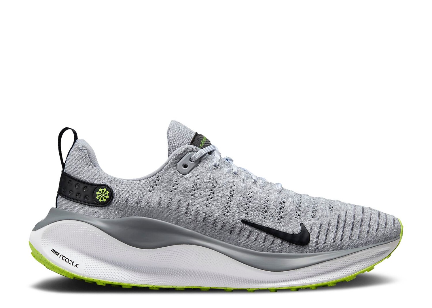 

Кроссовки Nike Reactx Infinity Run 4 'Wolf Grey Black', серый