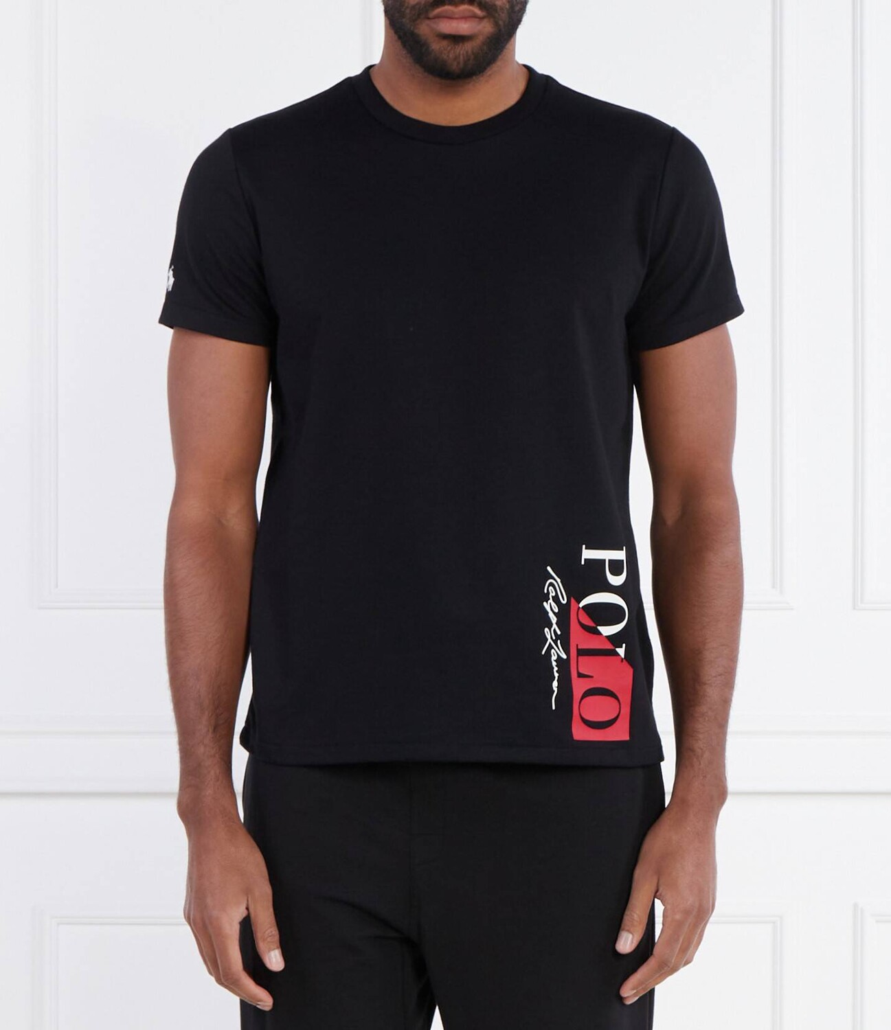 

Футболка POLO RALPH LAUREN Relaxed fit, черный
