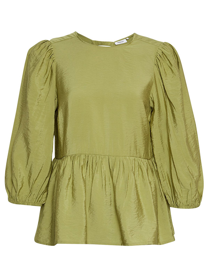 Блуза MOSS COPENHAGEN Lorella Ladonna, зеленый