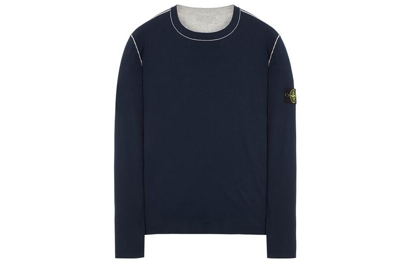 

Свитер мужской темно-синий Stone Island, темно-синий