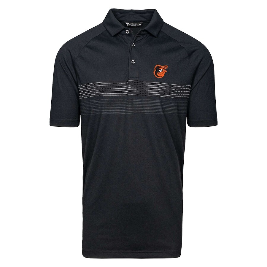 

Поло с коротким рукавом Levelwear Baltimore Orioles, черный