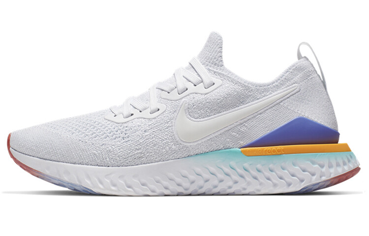 

Кроссовки Nike Epic React Flyknit 2 White Hyper Jade Ember Glow (W)