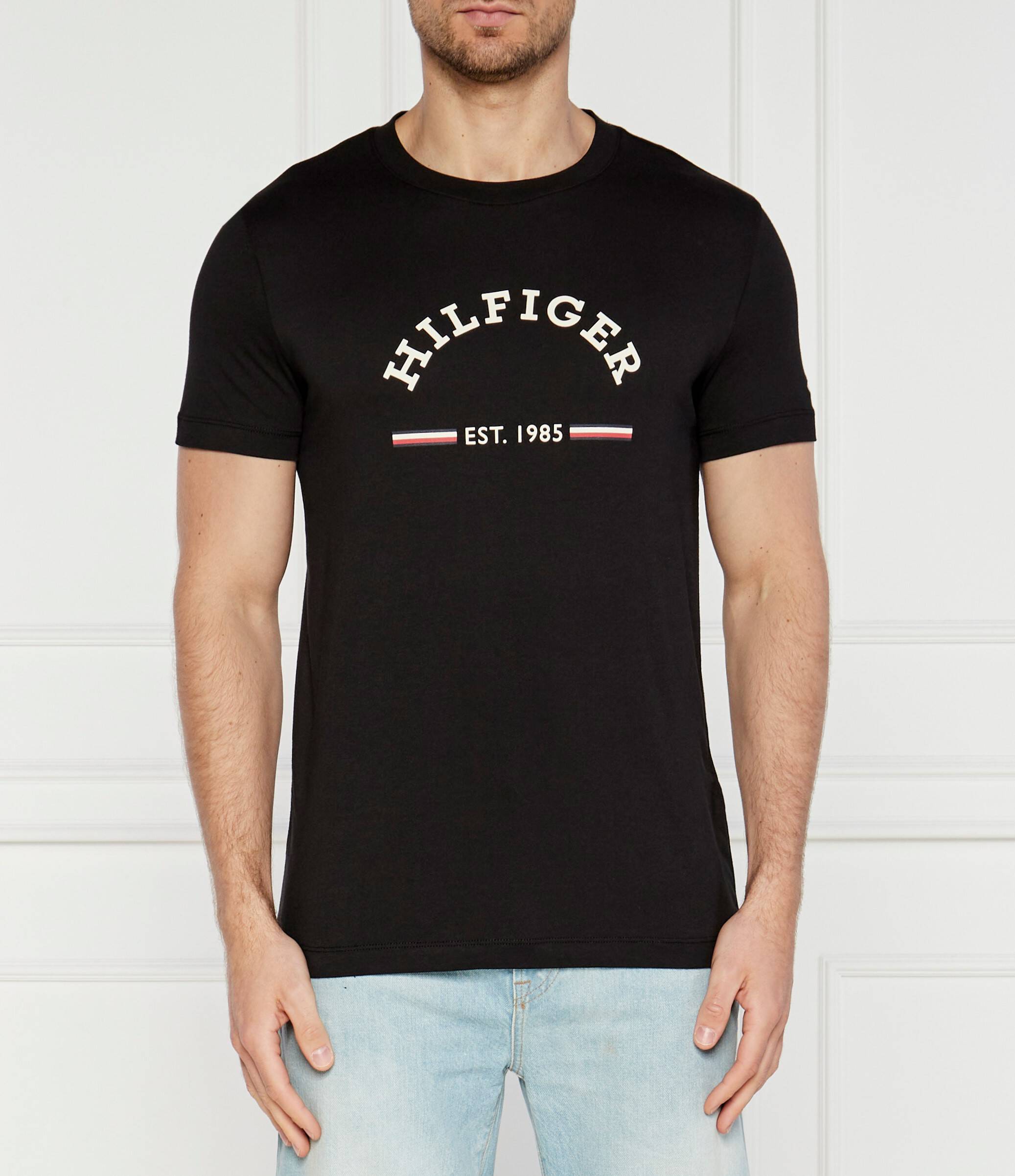 

Футболка Tommy Hilfiger Slim Fit, черный