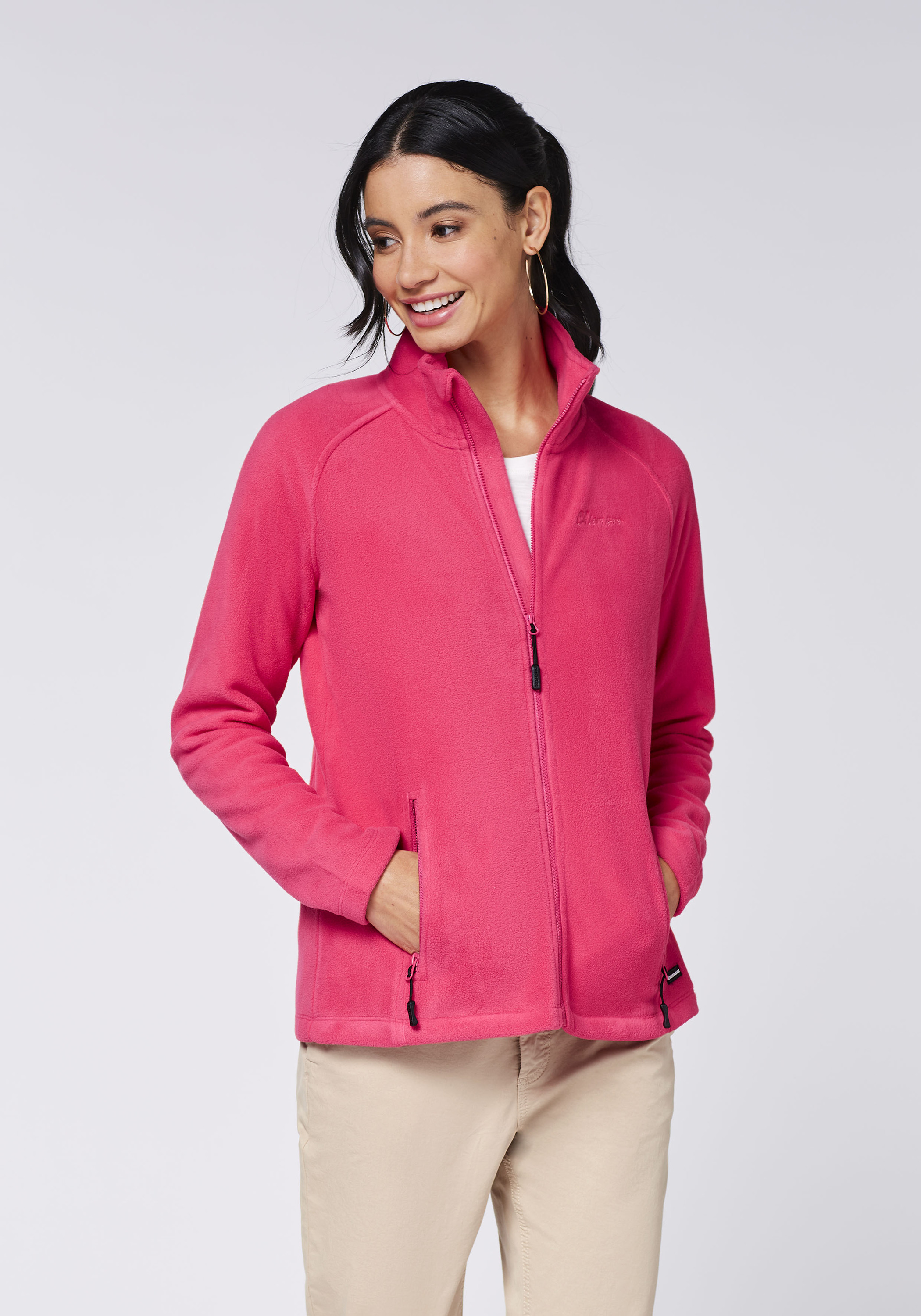 Куртка Chiemsee Fleece Jacke, розовый