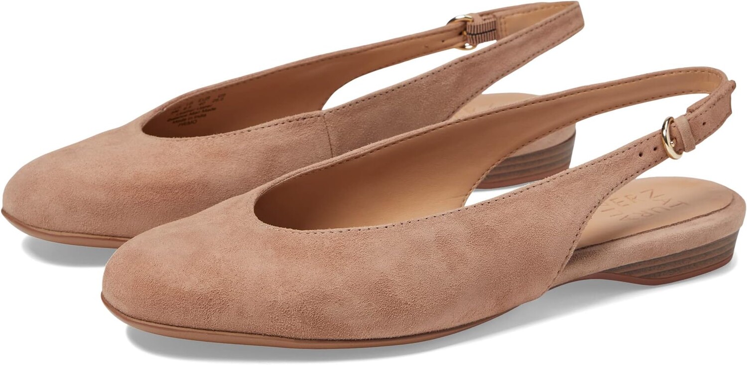 

Балетки Primo Naturalizer, цвет Taupe Suede