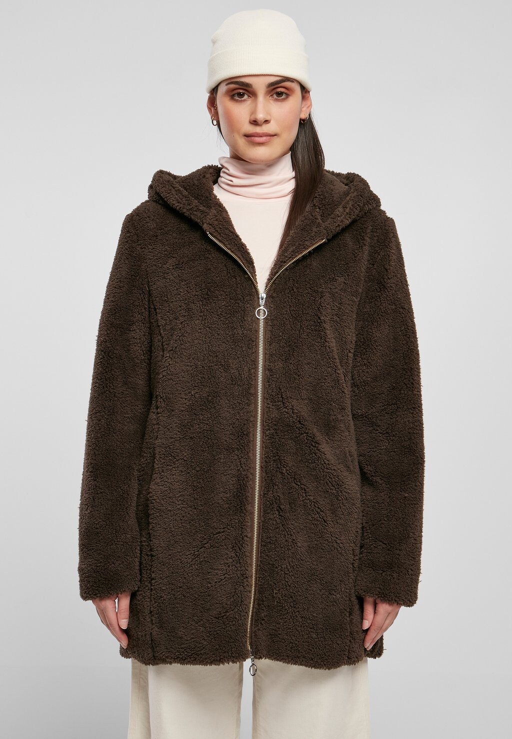 

Зимнее пальто Urban Classics, коричневый