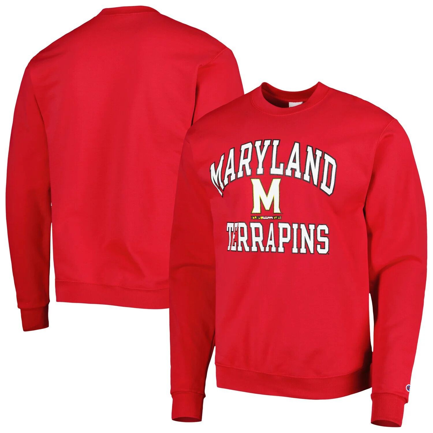 

Мужской красный свитшот-пуловер Maryland Terrapins High Motor Champion