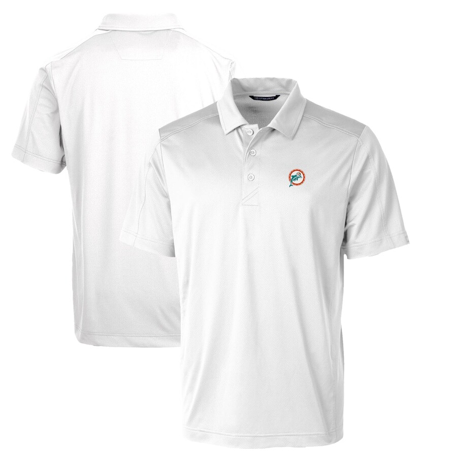 

Поло с коротким рукавом Cutter & Buck Miami Dolphins, белый