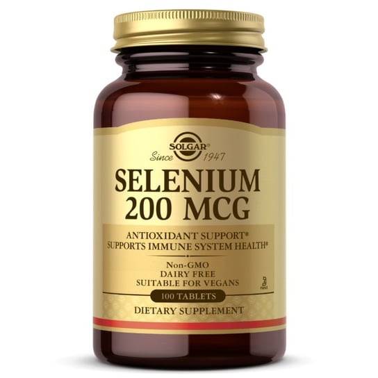 Solgar, Селен 200 мкг - 100 таблеток amazing nutrition селен 200 мкг 240 таблеток