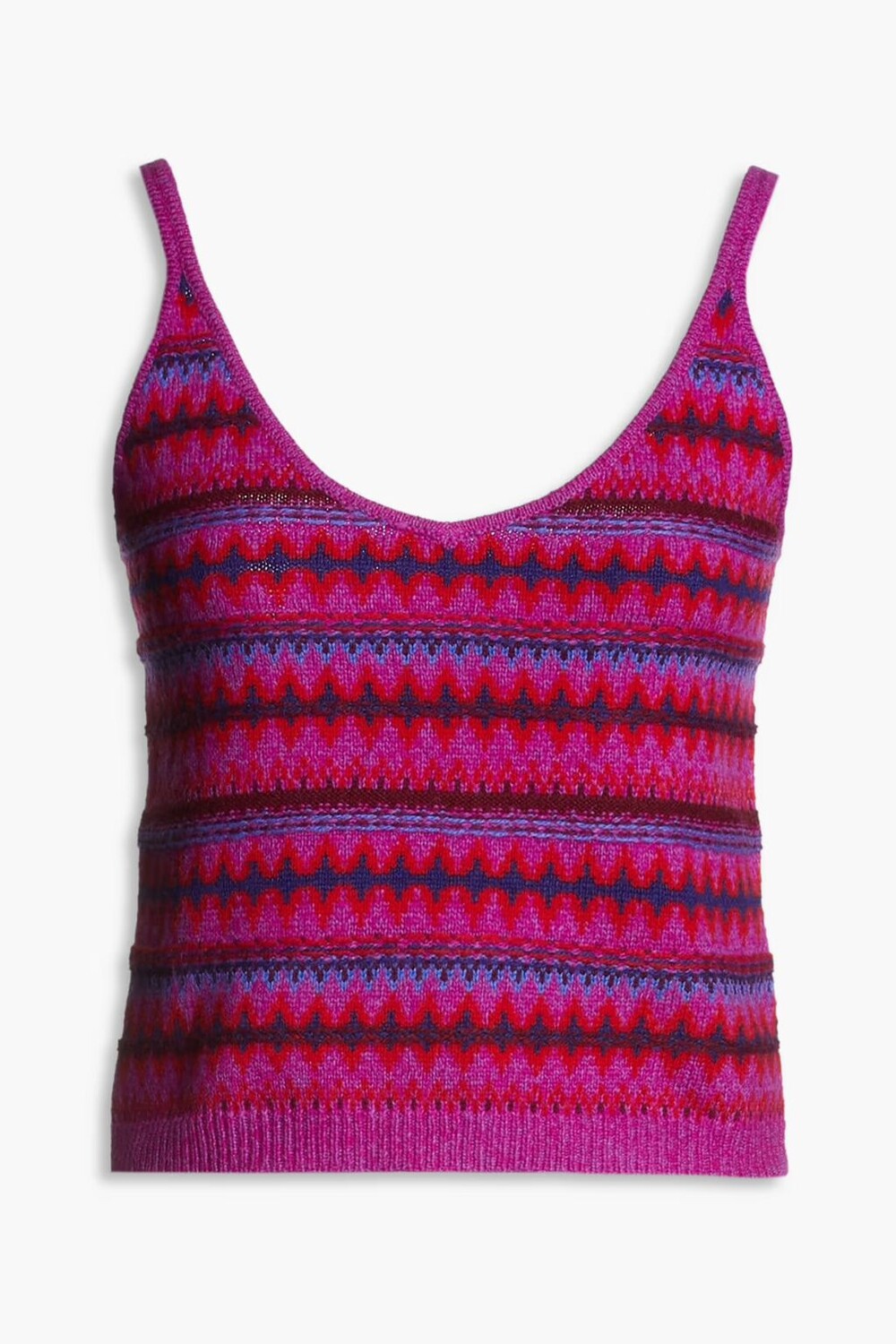 

Шерстяная майка Willow Fair Isle Rag & Bone, фиолетовый