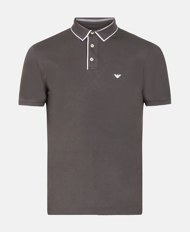 

Рубашка поло Emporio Armani, серый