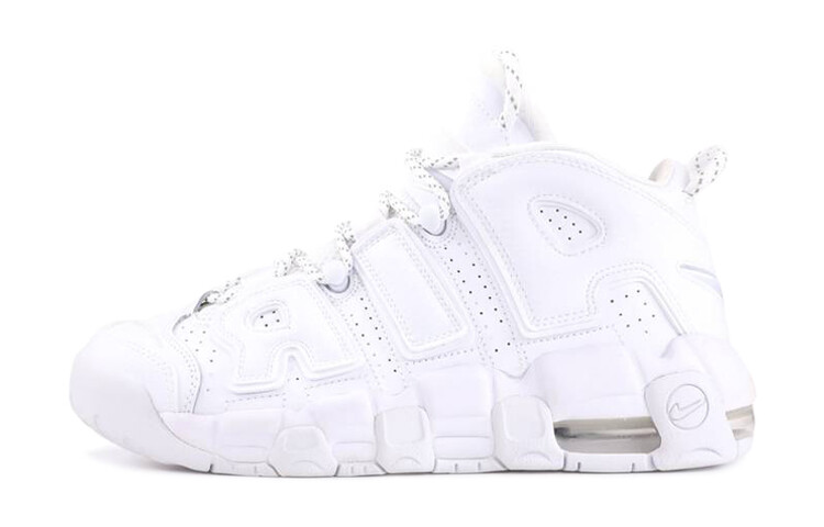 

Nike Air More Uptempo тройной белый (GS)
