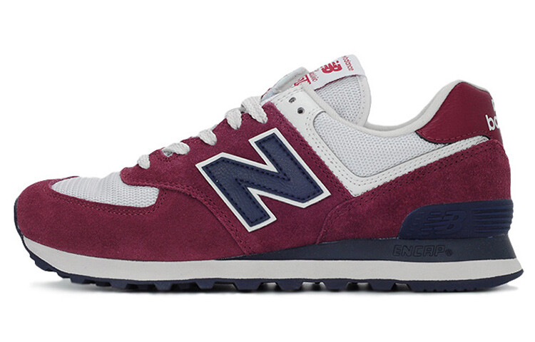 

Туфли New Balance 574 Бордовый/Белый