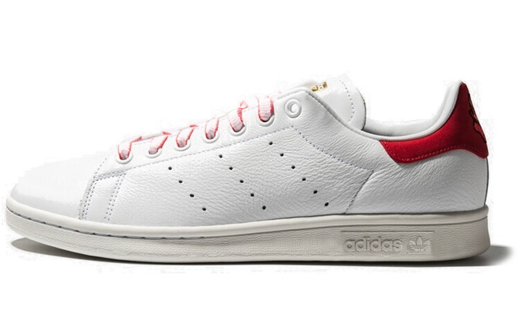 

Кроссовки Adidas Originals StanSmith для скейтбординга унисекс Белый/Красный