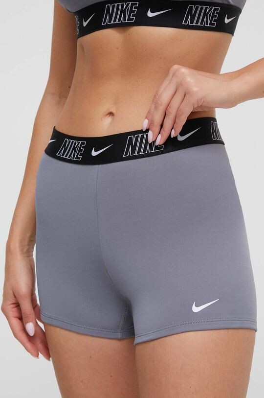 

Шорты для плавания с логотипом Nike, серый
