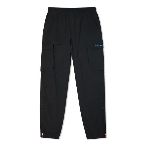 Спортивные штаны Converse Woven Cargo Multiple Pockets Casual Jogging Sports Long Pants/Trousers Dark Black, мультиколор