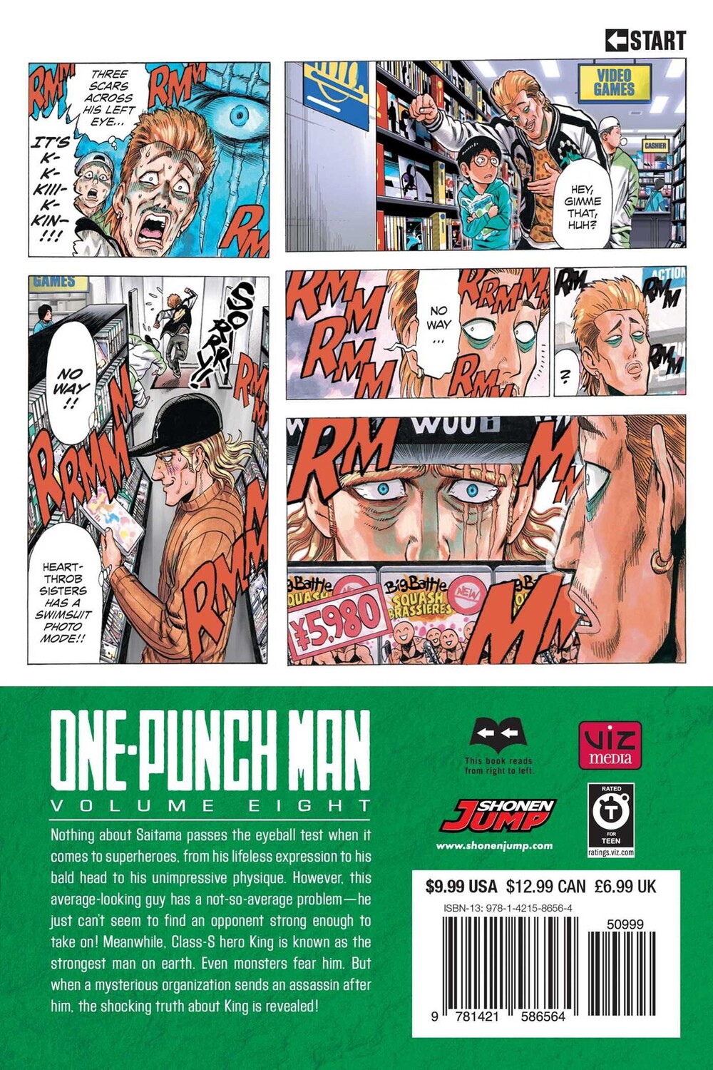 

Манга One-Punch Man Manga Volume 8