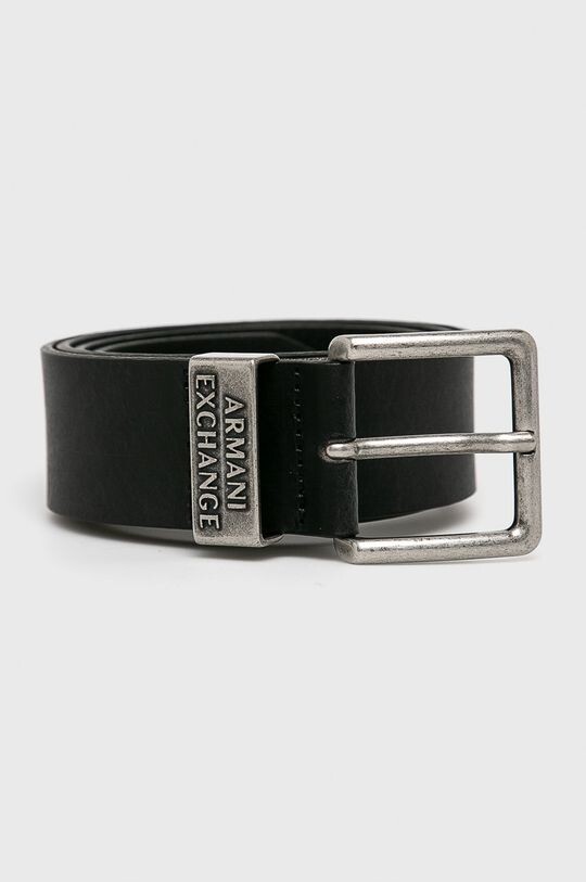 

Кожаный ремень Armani Exchange, черный