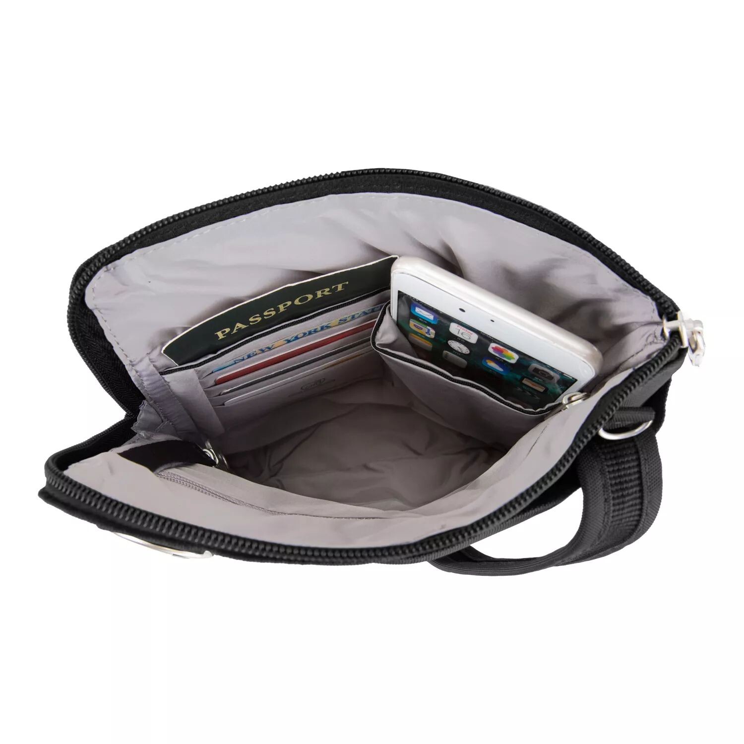 

Классическая тонкая сумка через плечо Travelon Anti-Theft Travelon