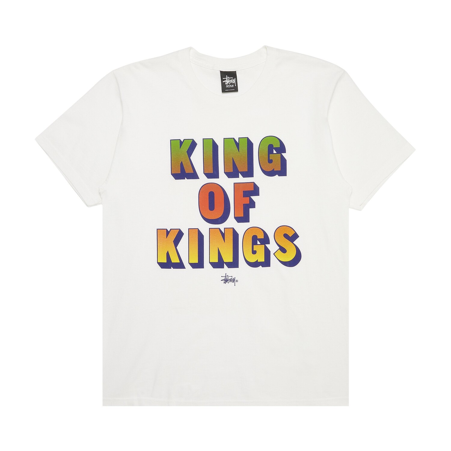 

Футболка Stussy King Of Kings, белая, Белый