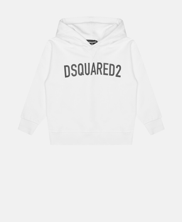 

Худи с капюшоном Dsquared2, белый