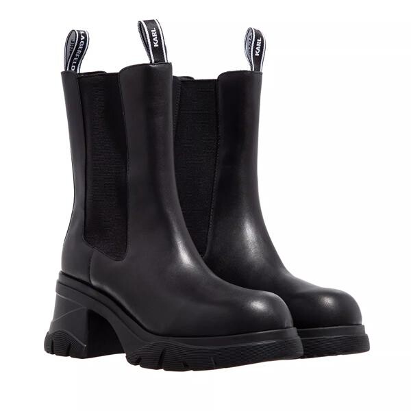 

Сапоги bridger midi gore boot black Karl Lagerfeld, черный