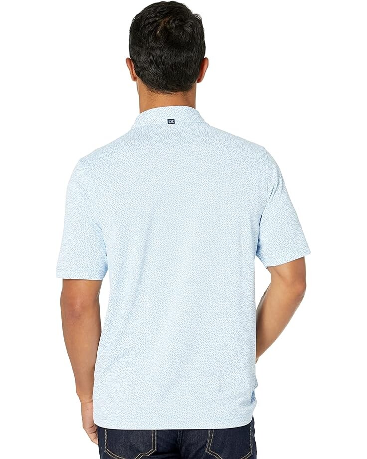 

Поло Cutter & Buck Virtue Eco Pique Botanical Print Polo, цвет Atlas