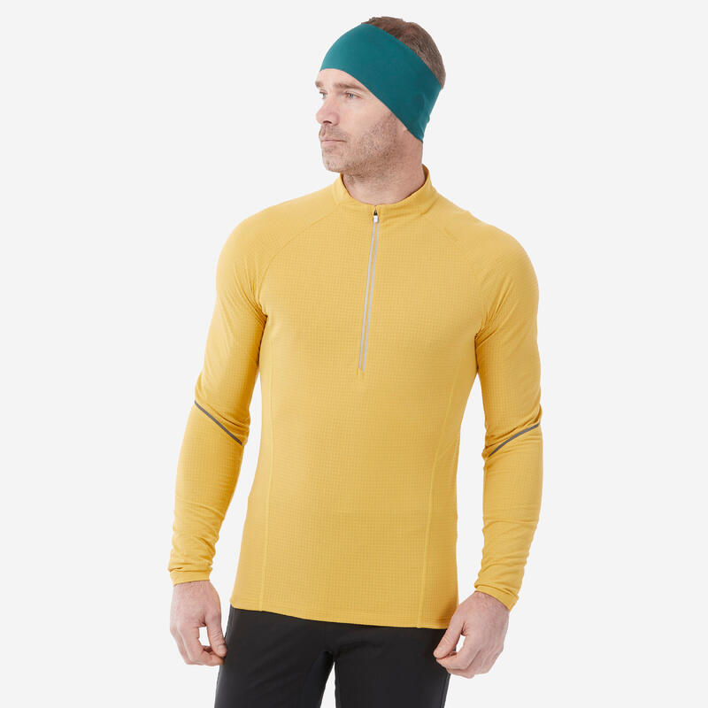 Рубашка для беговых лыж мужская - 500 желтая INOVIK, цвет gelb