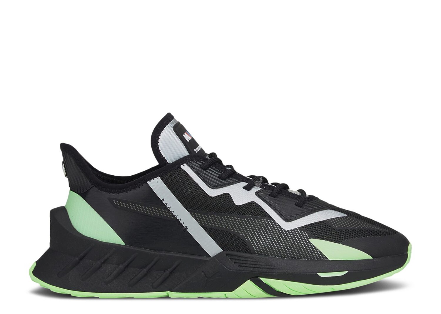 

Кроссовки Puma Bmw Motorsport X Maco Sl 'Black Fizzy Lime', черный