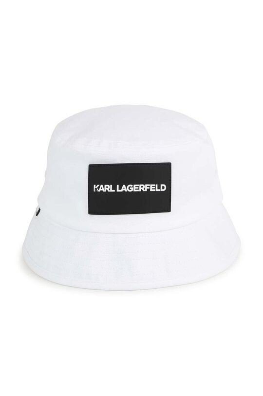 

Детская хлопковая шапочка Karl Lagerfeld, белый
