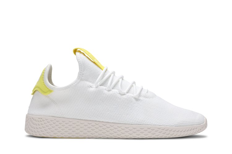 Кроссовки Adidas Pharrell Williams x Tennis HU 'Yellow', белый