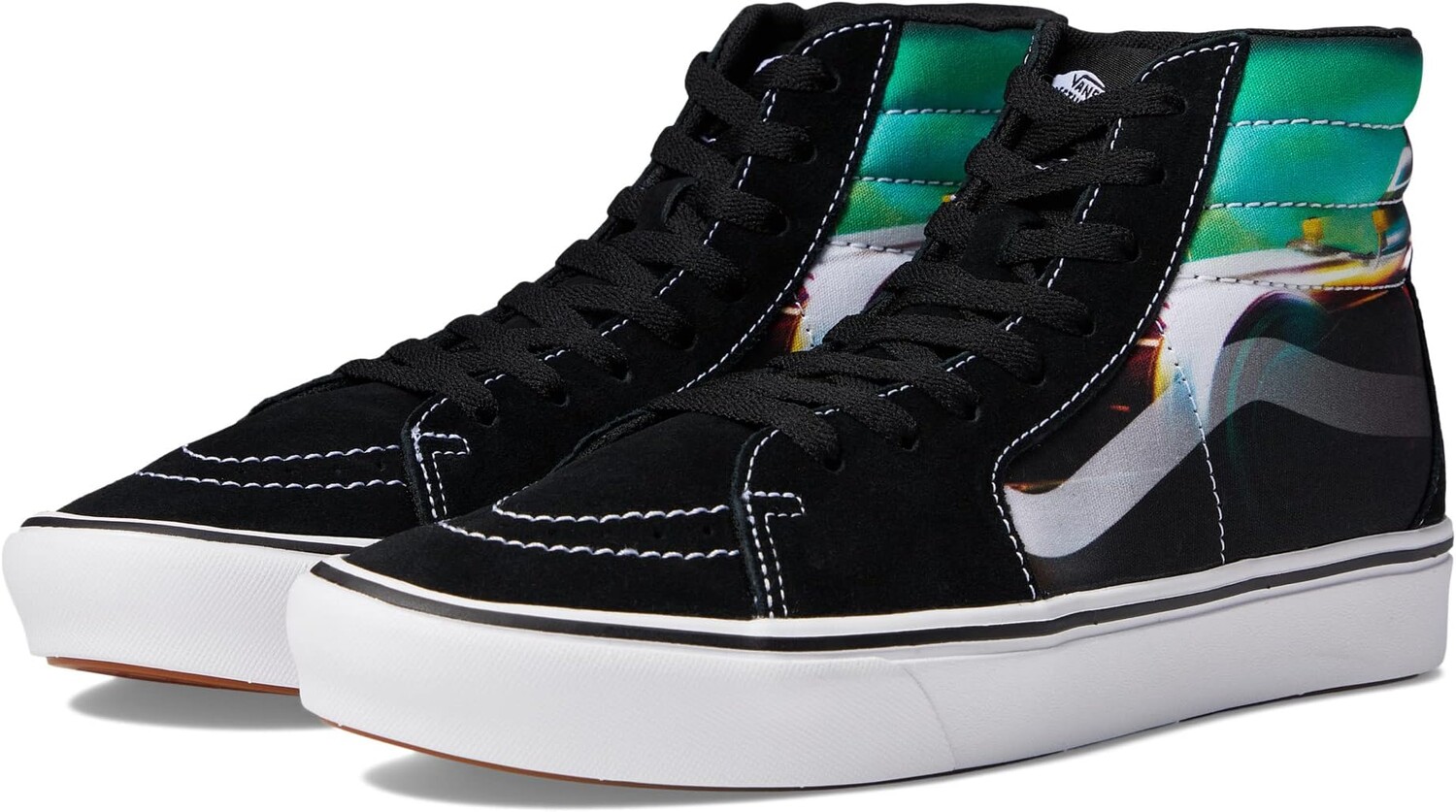 

Кроссовки ComfyCush SK8-Hi Vans, цвет Formula 66 Black