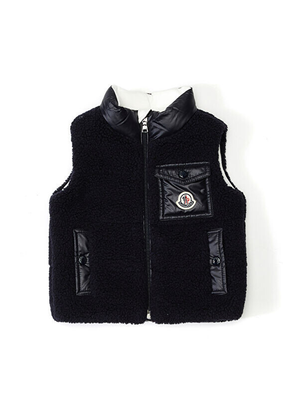 

Плюшевый жилет для мальчиков Enfant Moncler, синий