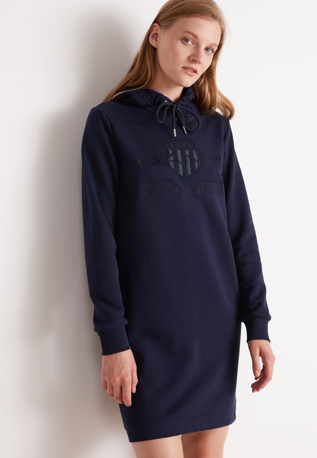 

Дневное платье GANT TONAL SHIELD DRESS, цвет evening blue