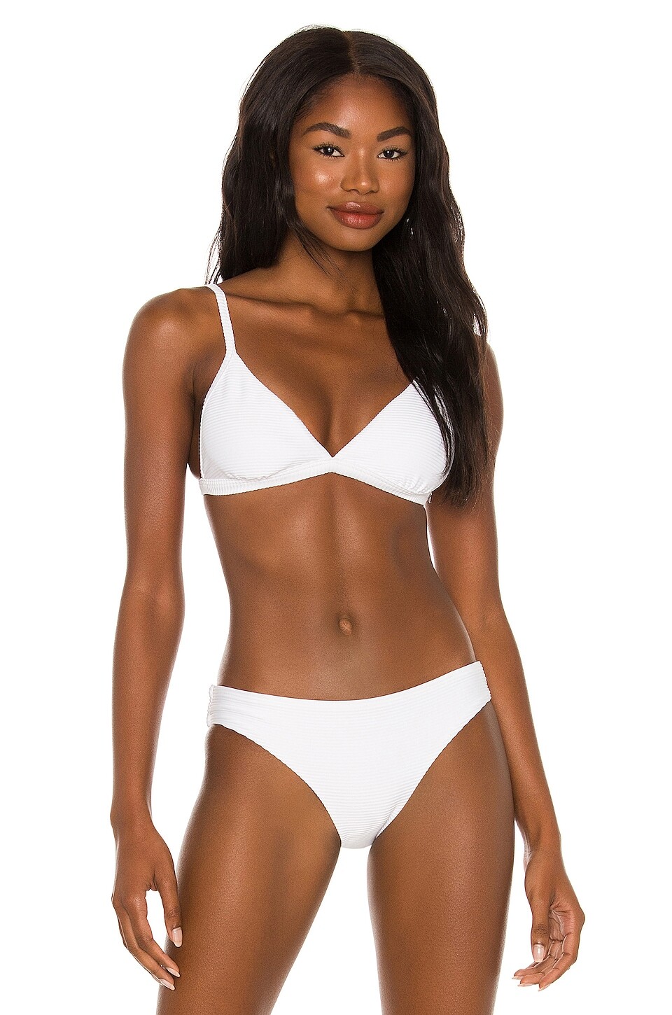 

Топ бикини Seafolly Essentials Fixed Triangle, белый