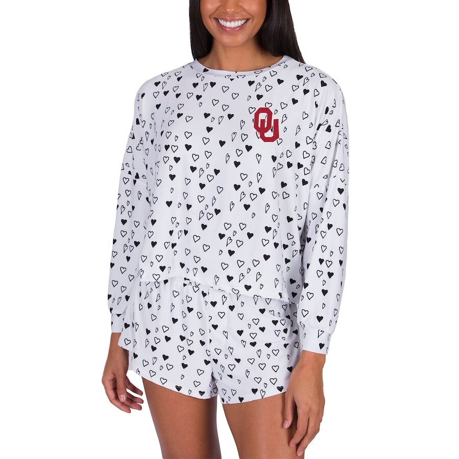 

Пижамный комплект Concepts Sport Oklahoma Sooners, белый