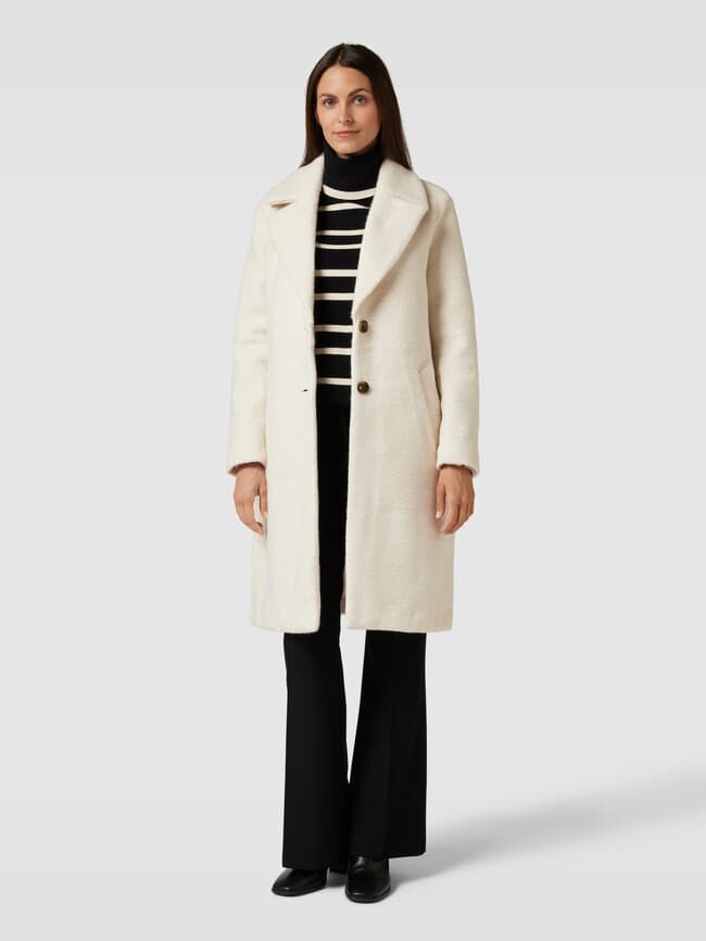 

Пальто с воротником с лацканами модель "АННИ" Vero Moda, молочный